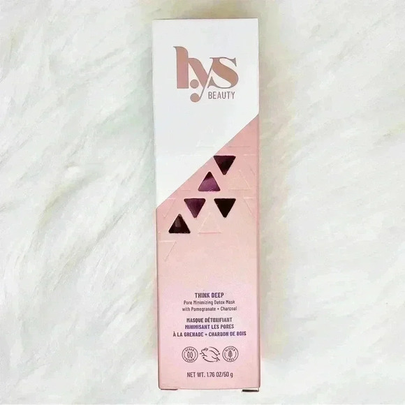 LYS BEAUTY Think Deep Pore Minimizing Detox Mask with Pomegranate + Charcoal - Picture 1 of 4